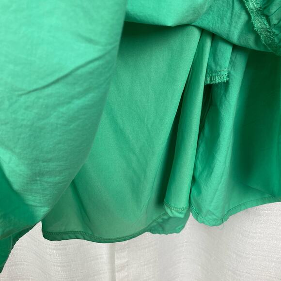 American Eagle Green Tiered Babydoll Mini Dress Sz.S NWT - Picture 12 of 15